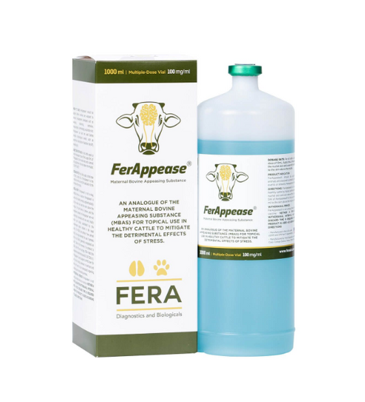 FerAppease Maternal Bovine Appeasing Substance (MBAS) 100mg/mL, 1000mL