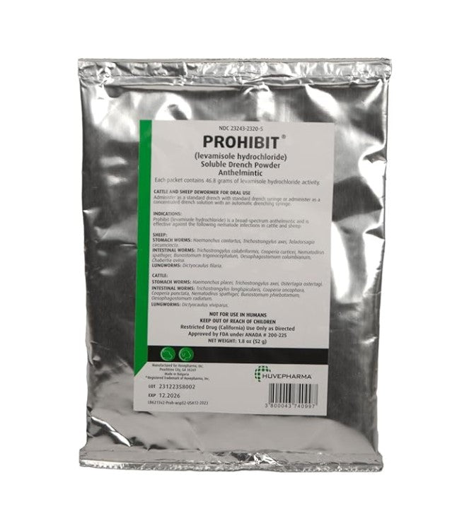 Prohibit Soluble Drench Powder, 52gm