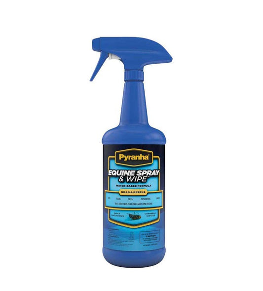 Pyranha Equine Spray and Wipe Fly Spray