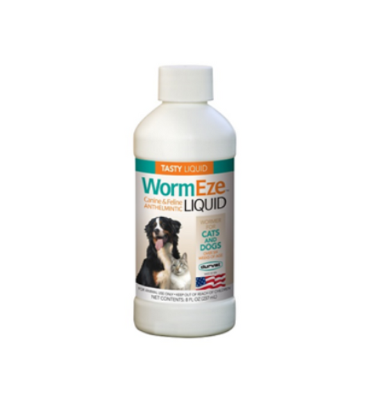 WormEze Canine and Feline Anthelmintic Liquid, 8oz